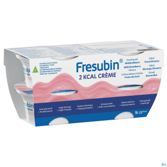 Fresubin 2 kcal creme fraise pot 4x125g