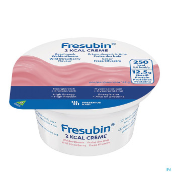 Fresubin 2 kcal creme fraise pot 4x125g