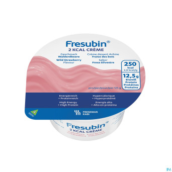 Fresubin 2 kcal creme fraise pot 4x125g