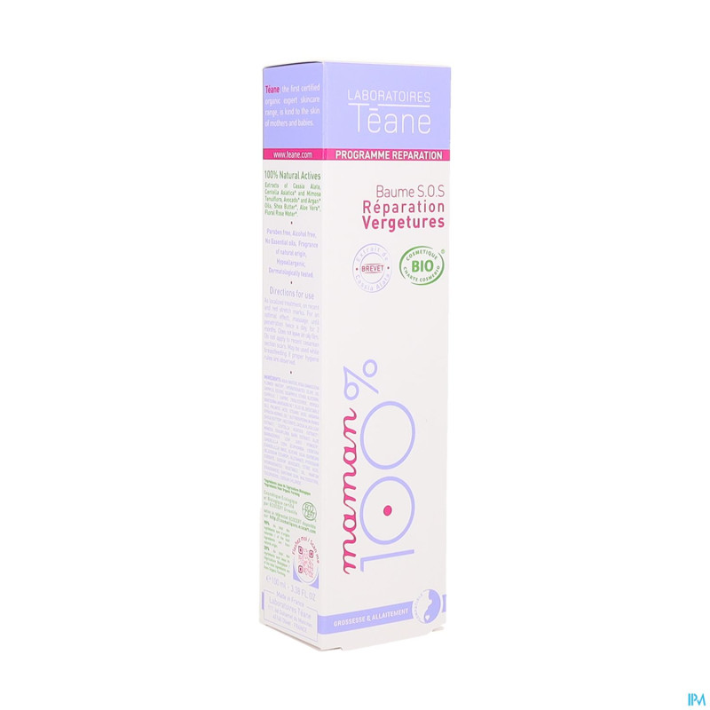 Teane baume sos vergetures 100ml