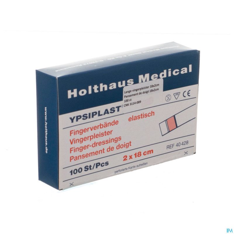 Bandage longue doigt 18x2cm 100 covarmed