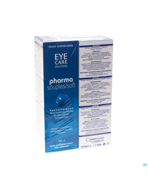 Eye care pharma souple duo pack sol entret.2x360ml