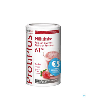 Modifast protiplus milkshake fraise    540g promo