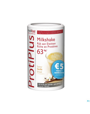 Modifast protiplus milkshake vanille    540g promo