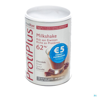 Modifast protiplus milkshake chocolat   540g promo