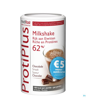 Modifast protiplus milkshake chocolat   540g promo
