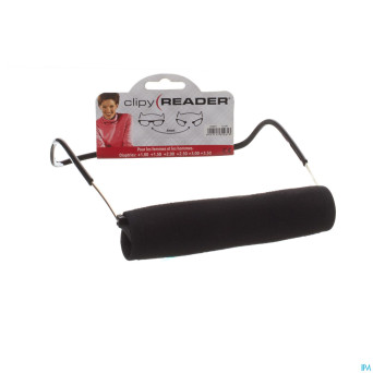 Clipyreader lunnettes +2.50 noir