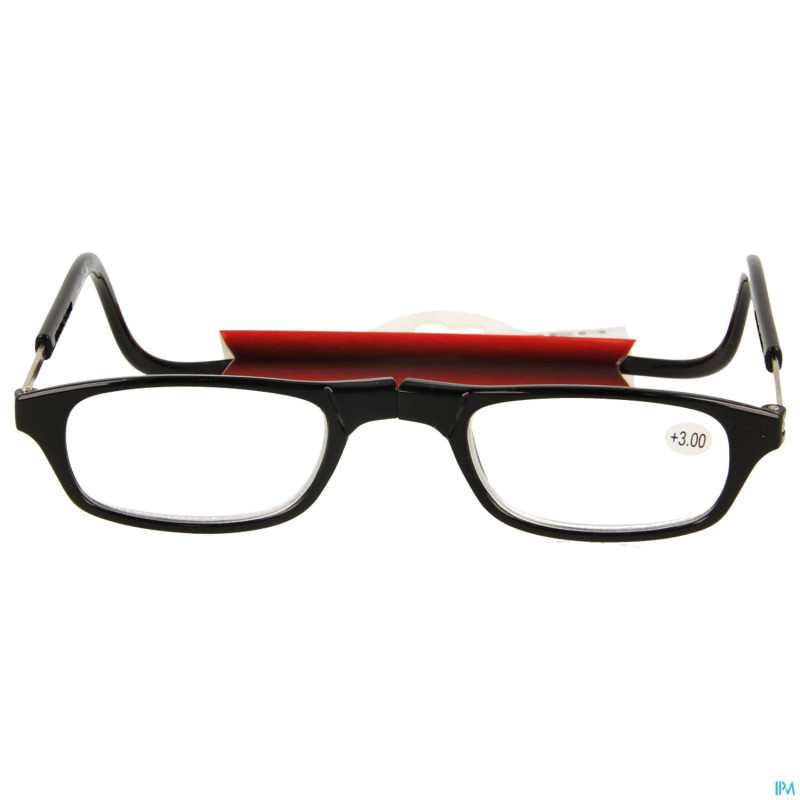 Clipyreader lunnettes +3.00 noir
