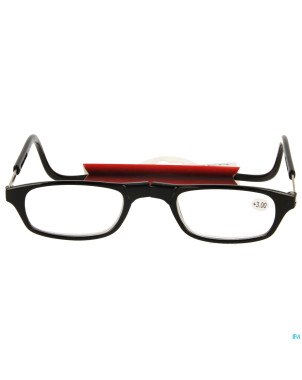Clipyreader lunnettes +3.00 noir