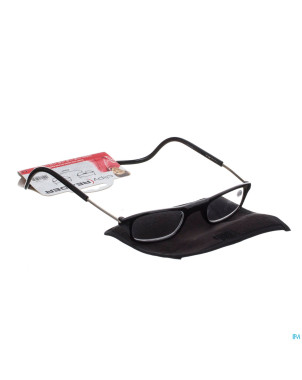 Clipyreader lunnettes +3.00 noir