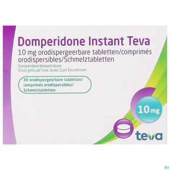 Domperidone instant teva comp orodisp  30 x 10 mg