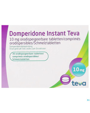 Domperidone instant teva comp orodisp  30 x 10 mg
