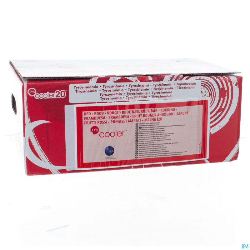 Tyr cooler 20 rood/rouge 30 x 174 ml
