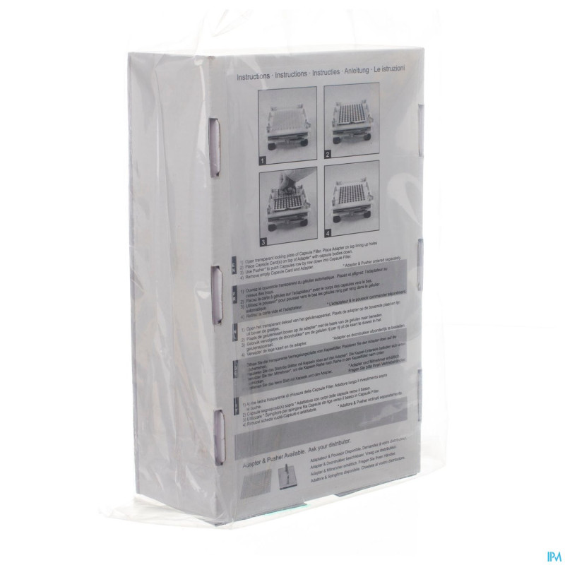 2pharma capsule card transparant 50 nr 1  (1100)