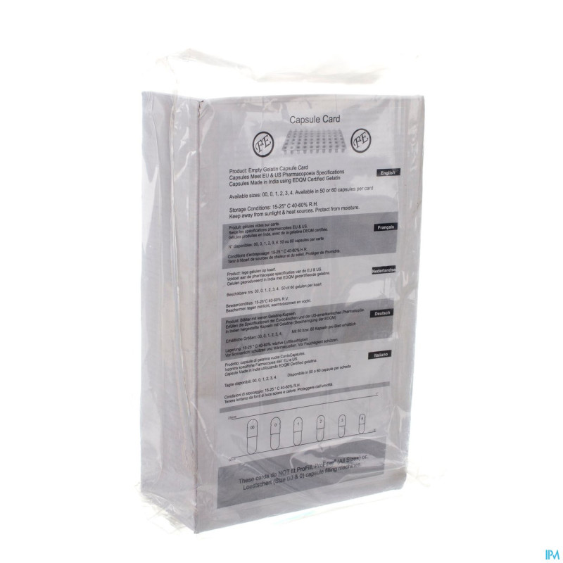 2pharma capsule card transparant 50 nr 4  (1400)