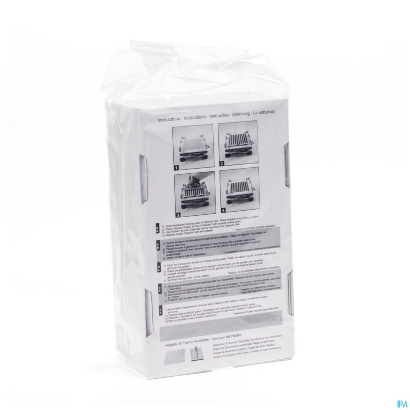 2pharma capsule card transparant 60 nr 0  (1140)