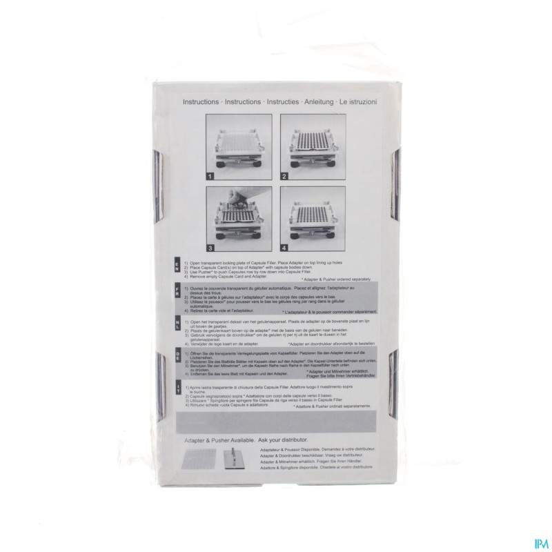 2pharma capsule card transparant 60 nr 2  (1440)