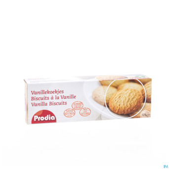 Prodia biscuit vanille+edulcor.  125g 6266 revogan