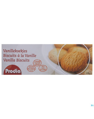 Prodia biscuit vanille+edulcor.  125g 6266 revogan