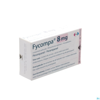 Fycompa  8 mg comp pell 28 x  8 mg