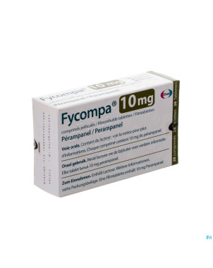 Fycompa 10 mg comp pell 28 x 10 mg