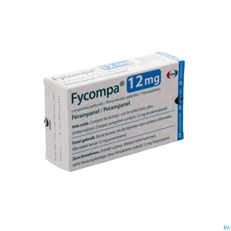 Fycompa 12 mg comp pell 28 x 12 mg