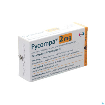 Fycompa  2 mg comp pell  7 x  2 mg