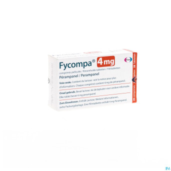 Fycompa  4 mg comp pell 28 x  4 mg