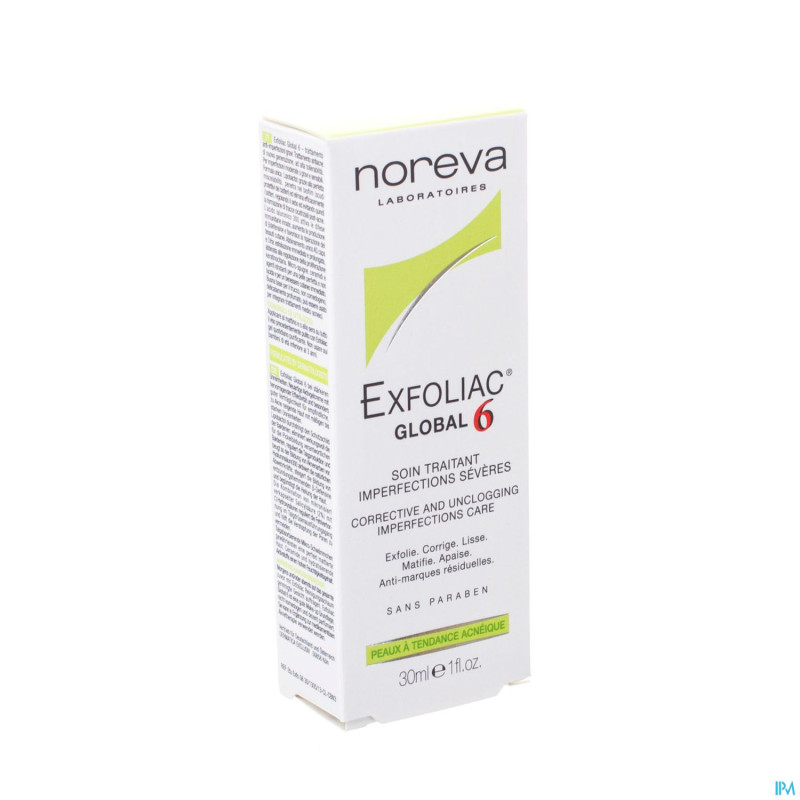 Exfoliac global 6 soin trait.imperfect. tube  30ml