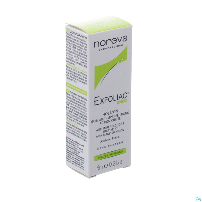 Exfoliac roll on soin ai action ciblee    5ml