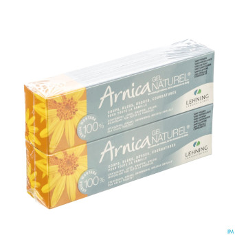 Lehning arnica gel 50g duo pack 2x50g