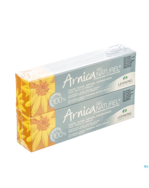 Lehning arnica gel 50g duo pack 2x50g