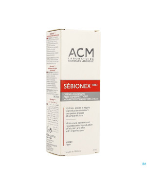 Sebionex trio creme    tube 40ml