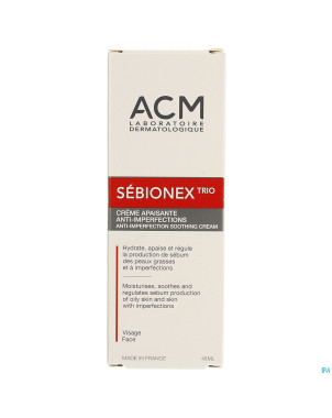 Sebionex trio creme    tube 40ml