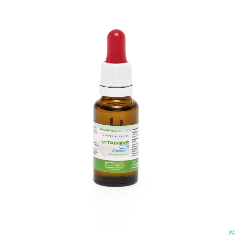 Vitamine d3 gouttes 20ml    pharmanutrics