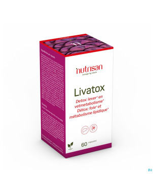Livatox    vegecaps 60    nutrisan