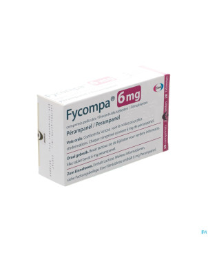 Fycompa  6 mg comp pell 28 x  6 mg