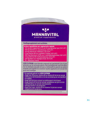 Mannavital fer platinum   v-caps 60