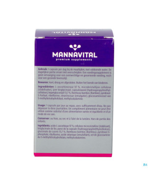 Mannavital fer platinum   v-caps 60