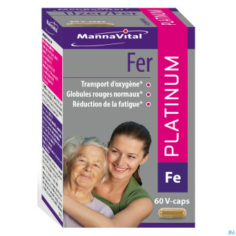 Mannavital fer platinum   v-caps 60
