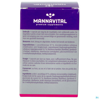 Mannavital fer platinum   v-caps 60