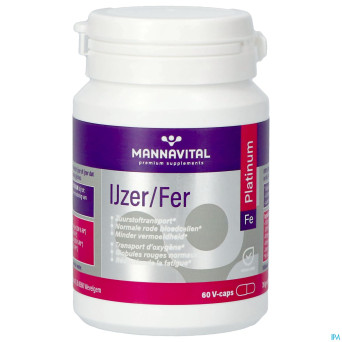 Mannavital fer platinum   v-caps 60