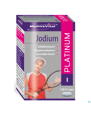 Mannavital iode platinum v-caps 120