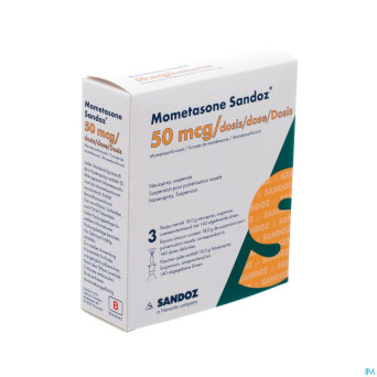 Mometasone sandoz neusspray 3 x 140 1 fl