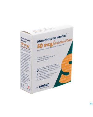Mometasone sandoz neusspray 3 x 140 1 fl