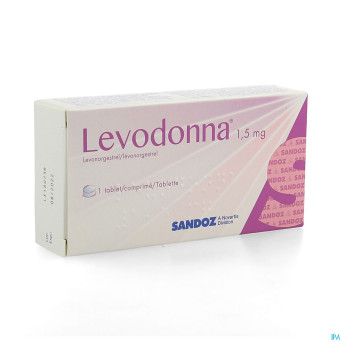 Levodonna 1,5 mg sandoz comp 1 x 1,5 mg