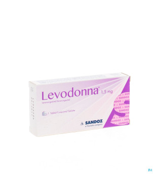 Levodonna 1,5 mg sandoz comp 1 x 1,5 mg