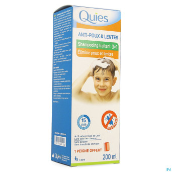 Quies shampooing anti poux tube 200ml