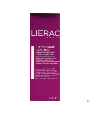 Lierac liftissime baume levres tube 15ml