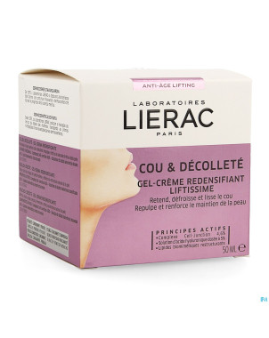 Lierac liftissime creme cou    pot 50ml